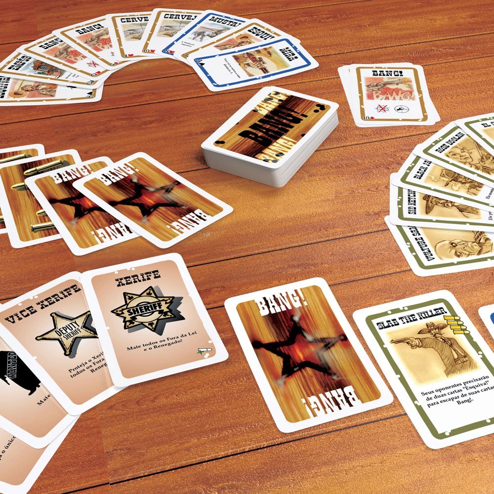 Bang: a board game. Mafia in the Wild West.
