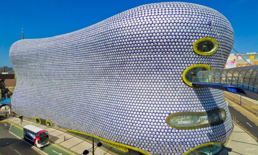 Centro comercial Bullring Birmingham en Birmingham, Reino Unido