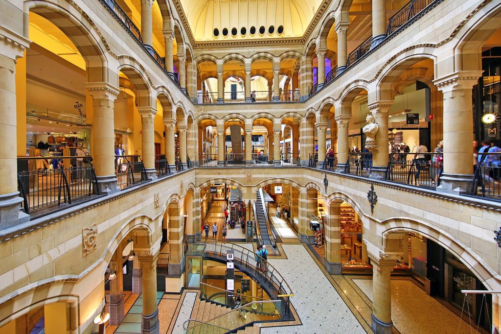 Centro comercial Magna Plaza en los Países Bajos