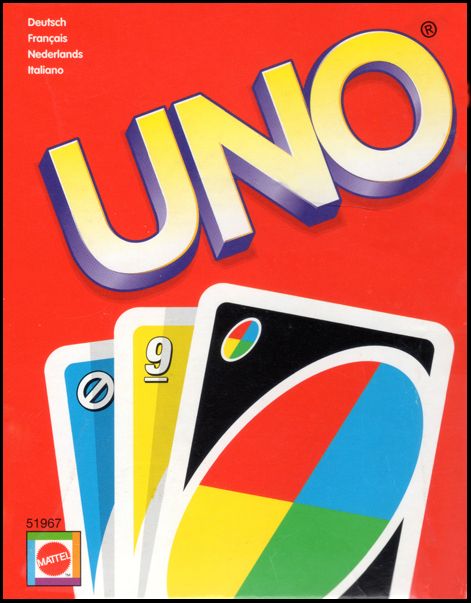Uno is an attention-grabbing card game