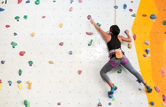rock climbing sport or recreation