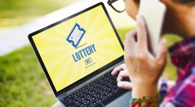 Bilhete de loteria seguro online