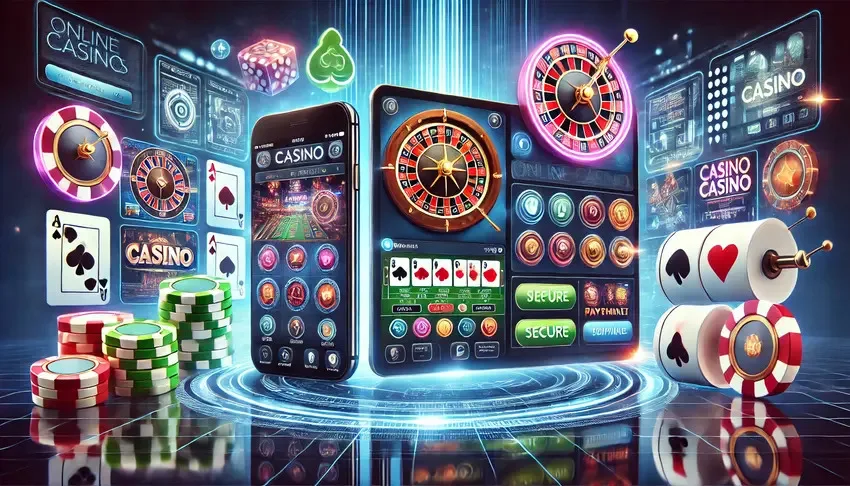 Recursos do aplicativo de casino online