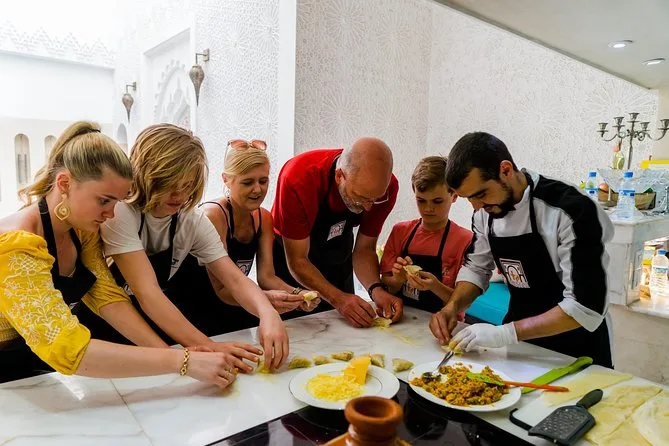 Organización de clases magistrales de cocina