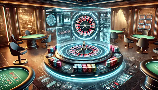 VR casino experience