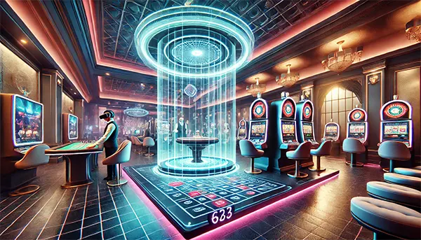 VR casino experience