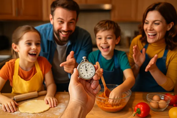 Défis cuisine en famille