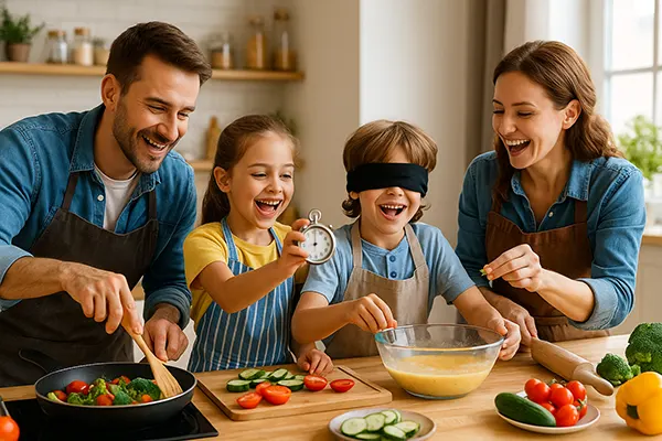 Défis cuisine en famille