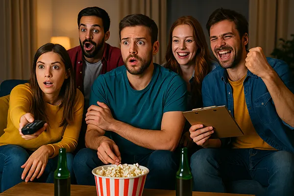 Maratona cinema ao ar livre