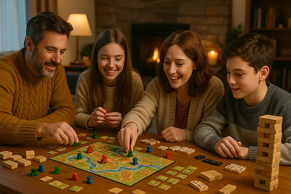 Jeux société hiver