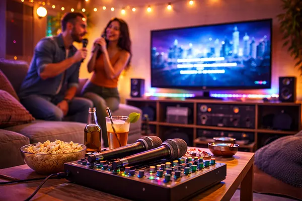 Microphone and speaker