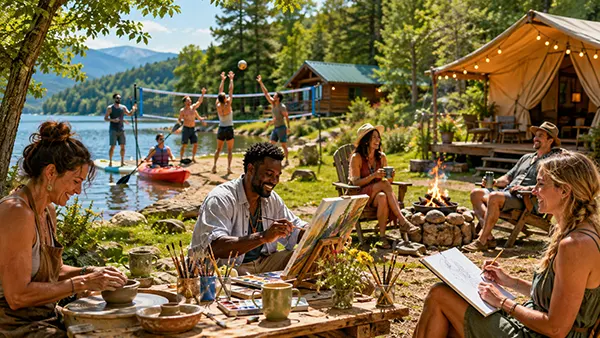 Outdoor adult retreat